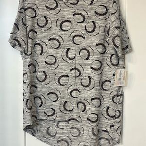 LuLaRoe Baseball Irma NWT L